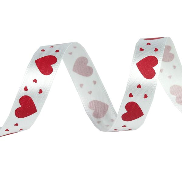 Recycled Decorative Satin Ribbon Solid Color Patterned With Smooth Surface