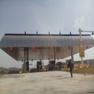 China Prefab EPS Roof Q235 Toll Plaza Construction Building Customized Welding factory