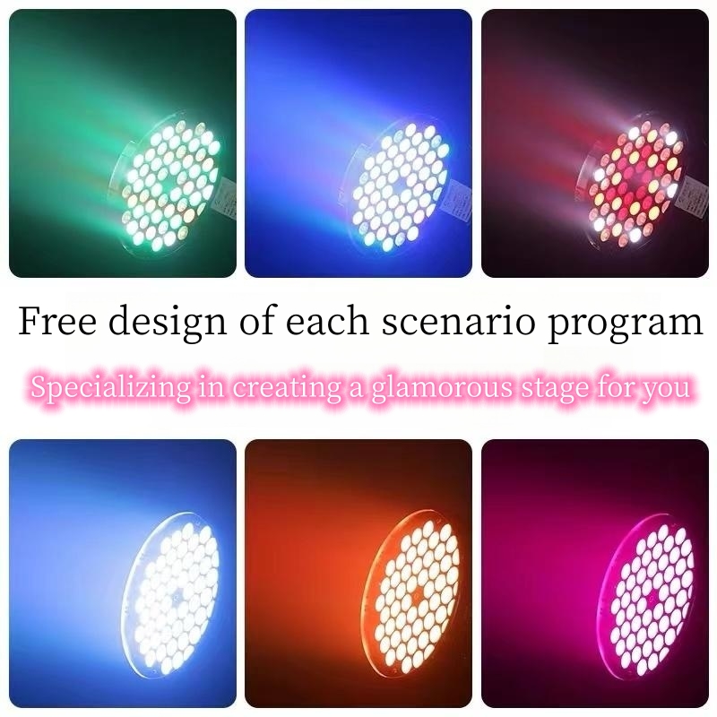 54*3W LED Matrix Par Light 3500K For Club Night Party Wedding Stage Bar