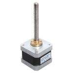 Nema 17 Linear Stepper Motor And Lead Screw Tr8 600mm For Medical Equipment