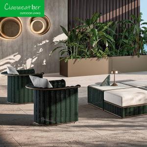 China Customized Color Villa Modern Waterproof Fabric Aluminum Sofa for Hotel Restaurant Banquet Home or Coffee factory