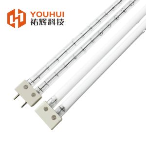 400V 1850W Single Tube Quartz Infrared Lamp with 255mm Heating Length and 1100