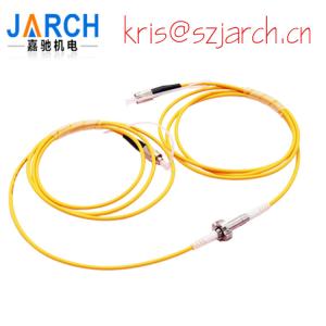 China 1 Channel Fiber Optic Rotary Joints 23dBm Optical Power Handling FORJ Of Slip Rings factory