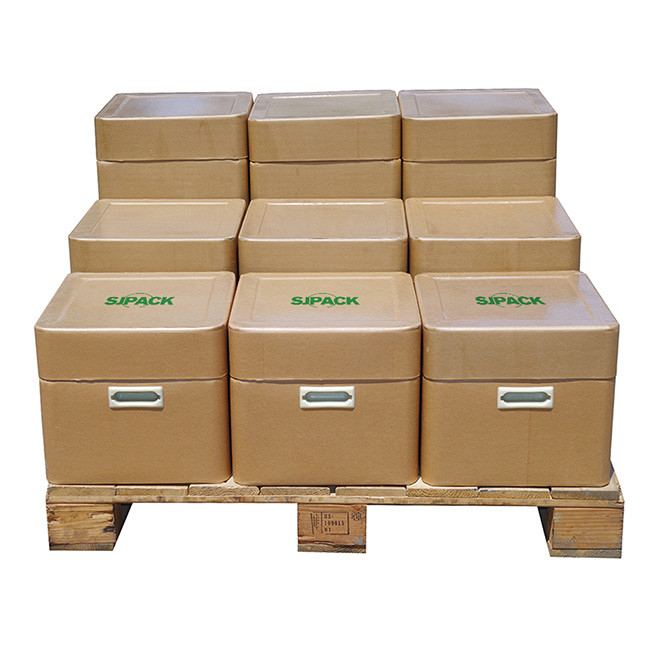 13 Gallon OD 37cm Square Fiber Drum UN Rated Fiber Cover Fiber Board Drum