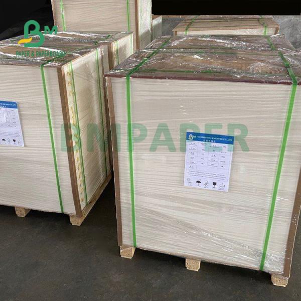 270gsm Clay Coated Kraft Back CCKB Paper Board For Takeout BoxesTear Resistant