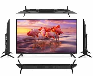 China LED Screen 55 Inch Smart TV Sync Frequency 50Hz With Plastic Housing factory