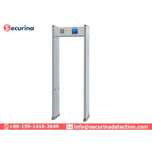 Multi Detecting Zones Walk Through Security Detector With LED Alarming Panel