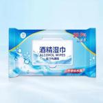 Disinfection Disposable Wet Wipes Skin Toys Cleaning 75% Sterilization Alcohol