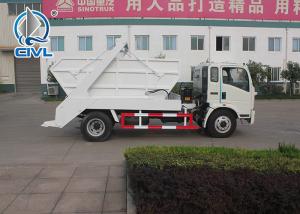 China Swing Arm Garbage Truck Refuse Collector Garbage Truck In Good Condition factory