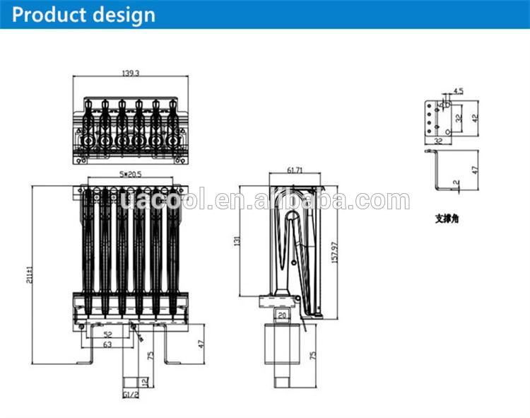 6 Rows LPG Ng High Quality Burner Trays for Stove