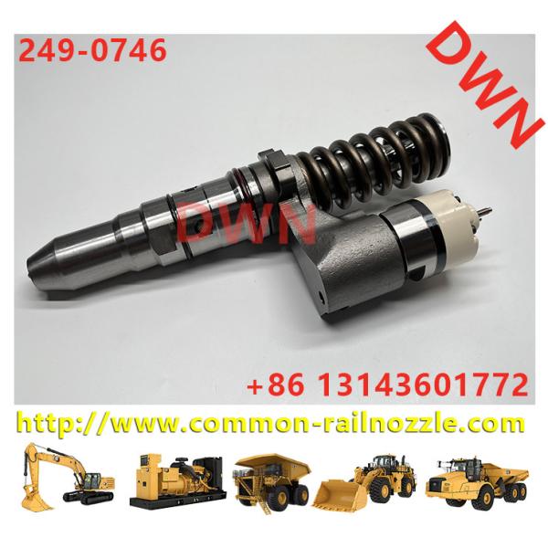 China C-A-Terpiller Common Rail Fuel Injector 249-0746 2490746 10R-2826 10R-2827 Excavator For 3152B Engine factory