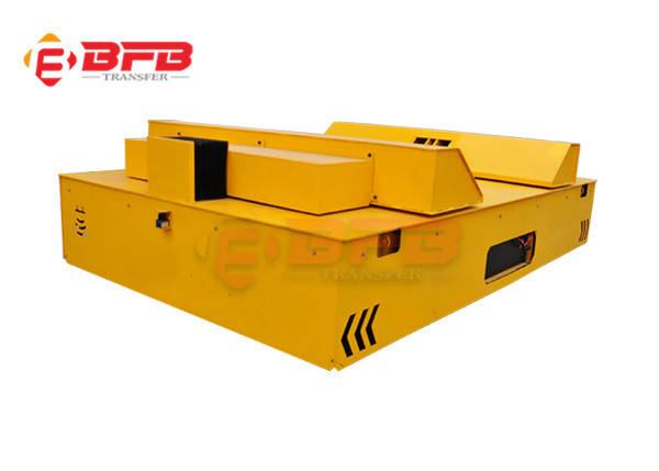 Steel Coil Car Coil Handling Equipment Electric Driven Transfer Trailer