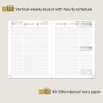 8.75''x 6.63'' Academic Weekly Planner 16 Month Sept. 2023 To Dec. 2023