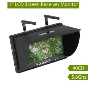 7-Inch LCD5802D 5.8G 40CH FPV Monitor for Multicopters Drones 800x480 Accessory