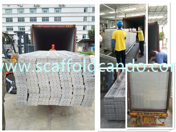 Good quality Q235 scaffolding steel planks steel batterns steel boards 210,225