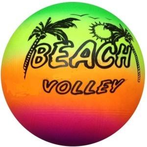 China Inflatable Beach Ball Rainbow Color Printing Volleyball Toys For Game Training factory