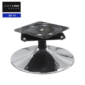 China Fixed Chrome Bar Chair Accessories Sofa Chair Disc Base Rotation And Automatic Return factory