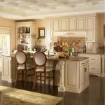 Modern Lacquer Finish Marble Kitchen Cabinets Self Assemble