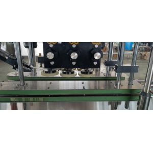 Detergent Linear Capping Machine High Speed Bottle Capper
