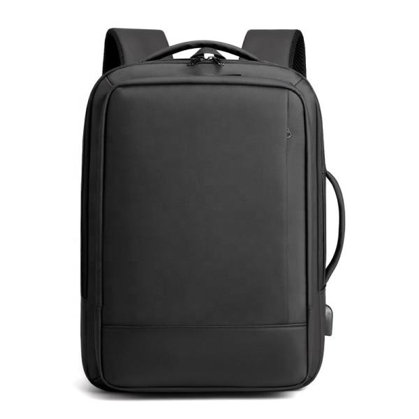Mens Travel Laptop Backpack With USB Charging Port , High School College