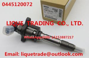 China BOSCH GENUINE Common rail fuel injector 0445120072 / 0 445 120 072 for MITSUBISHI 4M50 ME225416 factory