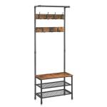 Coat Rack and Bench for Entrance, Hallway Furniture, Industrial Design Furniture