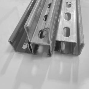 China 41*25*2.0mm Galvanised Steel Strut C Channel Long Service Life For Engineering factory