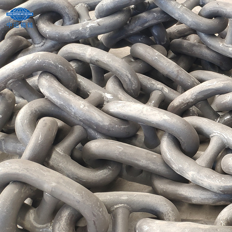 In Stock 76MM Grade U3 Boat Chain With Certificate Black Painted