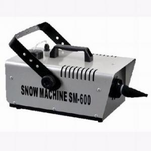 China Portable 600w Mini Stage Snow Effect Machine / Fake Snow Machine For Party on sale