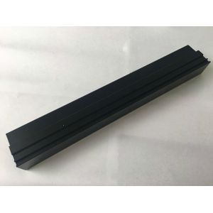 China Oxidizing Matt Black Anodized Aluminum Profiles  High - Temperature Resistance on sale