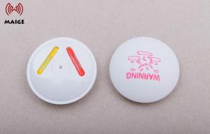 China White / Black Rf Security Tags , Wear Resistant Mini Hard Tag With Ink factory