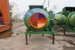 Green Electric Volumetric Mixer Trailer, Rotating Drum Mobile JZC250 Cement