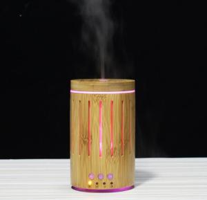 China Real Bamboo Essential Oil Diffuser Cool Mist Ultrasonic Aroma Diffuser factory