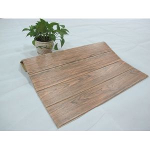 China 700*700mm 3d Foam Wood Wallpaper / ROHS 3d Pe Foam Wallpaper on sale