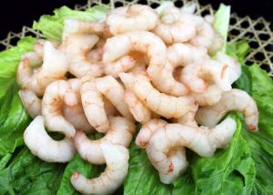 China White Color Frozen Red Shrimp Pud / Solenocera Melantho Shrimp No Additives factory