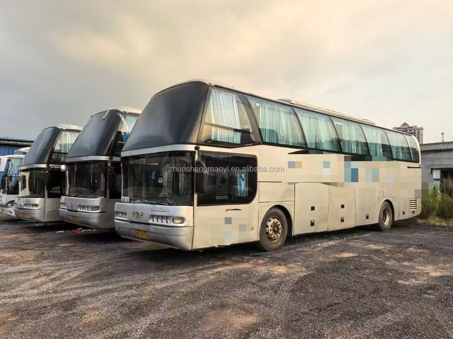 55 Seat Capacity Coaches Diesel Manual Euro 3 RHD Steer Used Buses