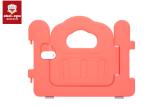 Colorful Plastic Baby Safety Playpen 8 Panels Baby Fence With Small Door