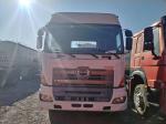 Used Tractor Head For Africa Hino 700 Leaf Spring High Roof Cabin 6*4 Heavy Duty