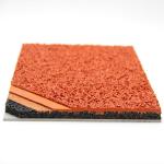 Long Lasting 13-25 mm Sandwich Plastic Running Track with 10-Years Warranty for