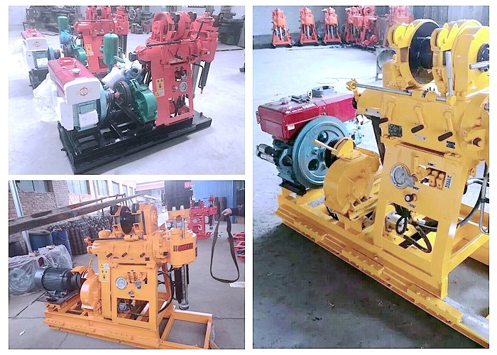 Crawler Mounted ST 50 Meters Depth Core Drilling Rig For Engineering