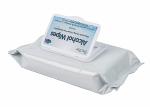 Safety Tattoo Accessories Sterilizing Clean Non - woven Fabric 75% Alcohol Wipes
