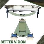 Universal 5 Panel Wink Mirror Fit For Golf Carts EZGO / Club Cars and Yamaha