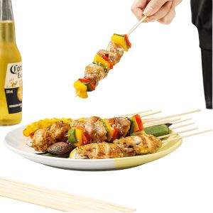Eco Friendly Bamboo Food Skewers Sustainable Hygienic And Single Use