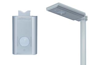 China 1440LM 2700-6500k LED Solar Street Light With Lithium Ion Battery , IP65 Rating factory
