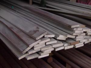 China Hot rolled / Cold rolled Stainless Steel Flat Bar Stock Grade 304 304L 316L factory