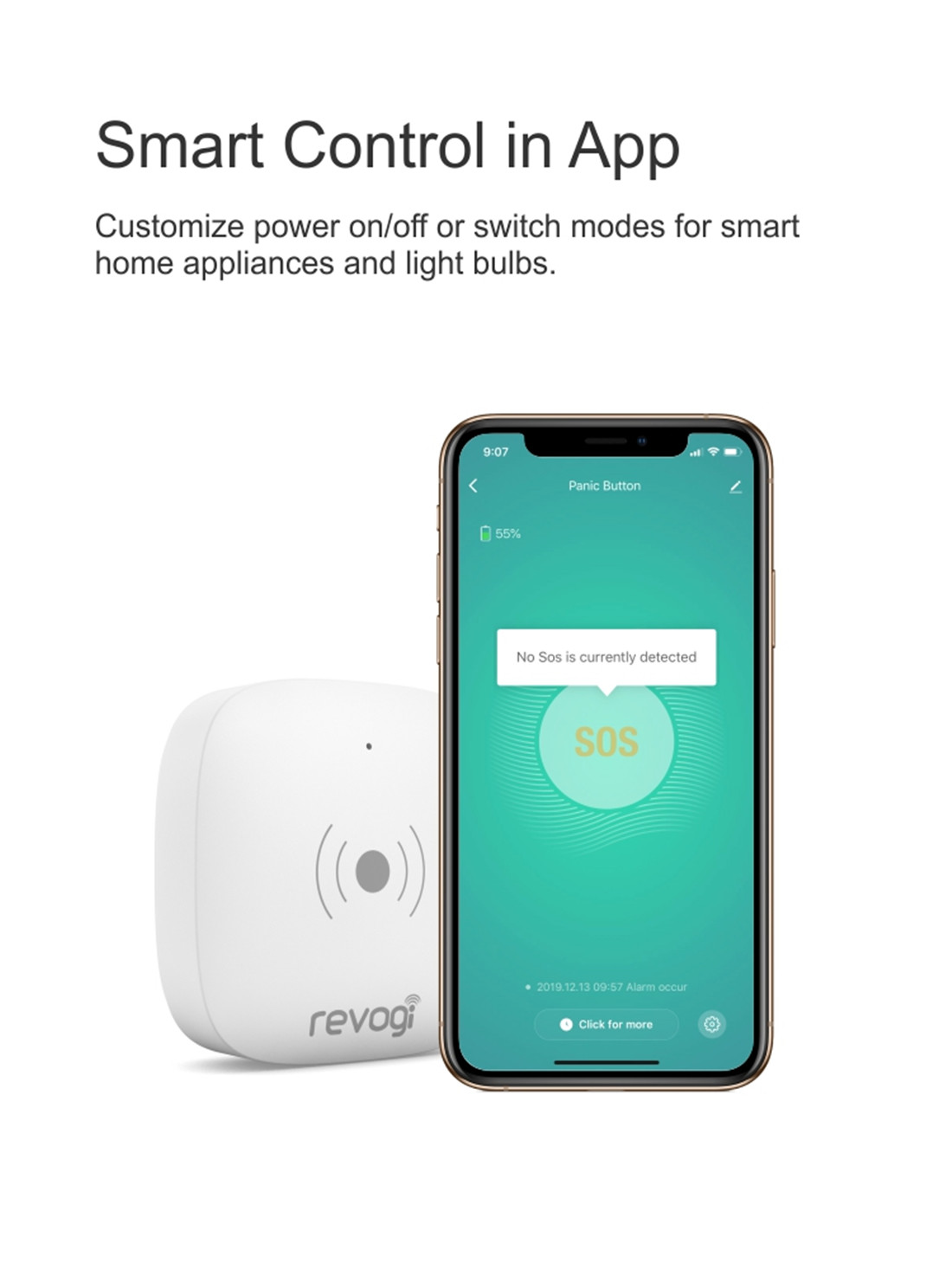 Zigbee Smart Button(SSZ004)