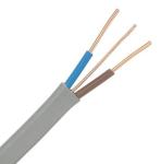 Construction Flat Electrical Cable 2*1mm2+E Pvc Insulated Copper Wire