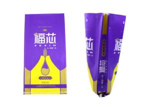 China High Strength Biodegradable Plastic Woven Bag , Popcorn Packaging Bags Matt Lamination factory