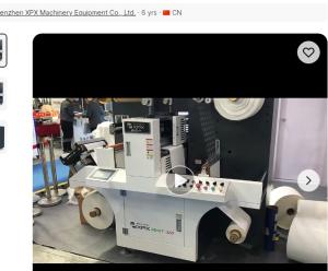 China Powerful Automatic Rotary Die Cutter Machine With Max Speed 300p/Min factory