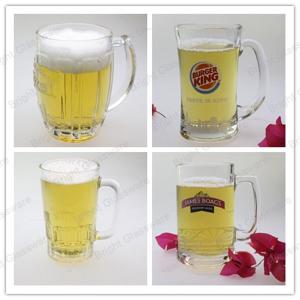 China high quality glass beer mug widely use in hotel &amp; pub factory